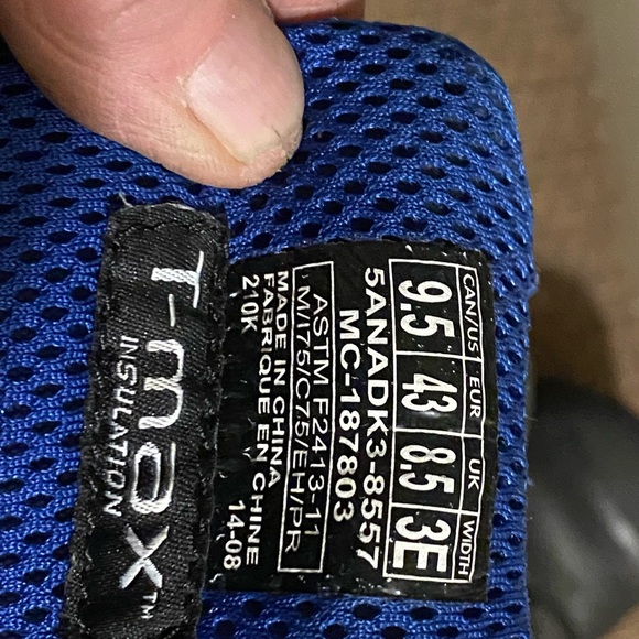 Steel toe work boots - Picture 3 of 6